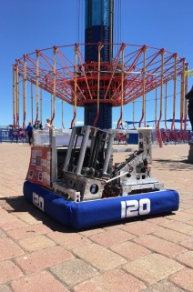 FRC Team 120 Robot at the Point!